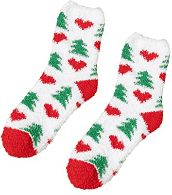 Christmas Socks Women's Men's Funny Socks Women's Reindeer Snowflake Socks Men's Colourful Christmas Funny Socks Holiday Socks Snowman Red Wine Glass Elk Christmas Tree Stmas, White, One size