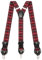 Kohentact Hosenträger Herren mit Clip- und Knopfbefestigung, inklusive 6 Knöpfe, 3,5 cm Breite Y-Form für Körpergrößen bis 200 cm Suspenders for Men 1 (Tartan-Muster)