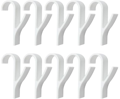 HSIXHAF 10 Pcs Ganchos Radiador Toallero,Colgador Toalla Baño,Radiador Toallero, Ganchos de Plástico para Colgar,Ganchos Plástico Para Toallas,Radiador Baño Ganchos Apto para Baño,Cocina(Transparente
