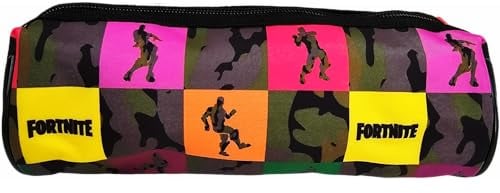 ILS I LOVE SHOPPING Federmäppchen Tasche Schule und Kindergarten für Kinder, 21 x 7 x 6 cm, Fortnite