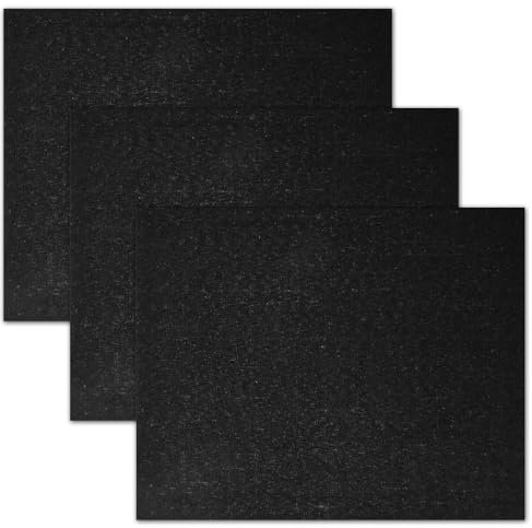 wimony 3Pcs Fabric Repair Patch, 8X11 inch Fabric Repair Tape, Self Adhesive Leather Repair Patch, Waterproof Sofa Linen Repair Patches for Car Seats Couches Jackets Bags Shoes Sofa (Black)