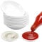 10 Pièces Mini Bols Ronds 9x2,6cm Bols à Tapas et Sauces, Sauce Dish Tray, Coupes à Dessert, Bols à Tremper, Petits Bols à Sauce, Bol à Trempette pour Apéritif, Collation, Sauce Soja, Ketchup