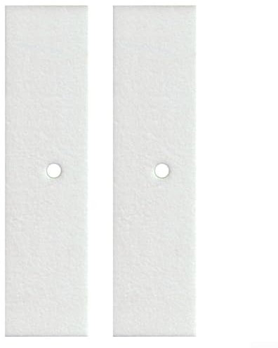 Entgoinggo 2 Stück Kaminofen Keramikfaser Reinigungsdeckel Dichtungen passend für Rika Fit für Premio, Fit für Rio, Fit für Visio, passend für Leda für Umbra Öfen