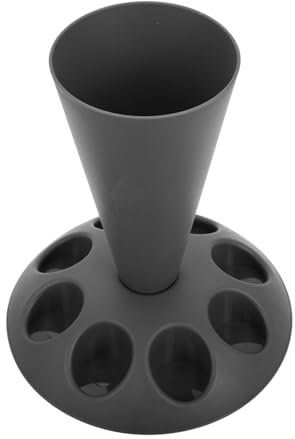 BRIGHTFUFU Removable Piping Bag Stand with Nozzle Holder Pastry Bag Stand for Baking Holder with Slots Organiser for Decorating Tips Creative Baking Accessories