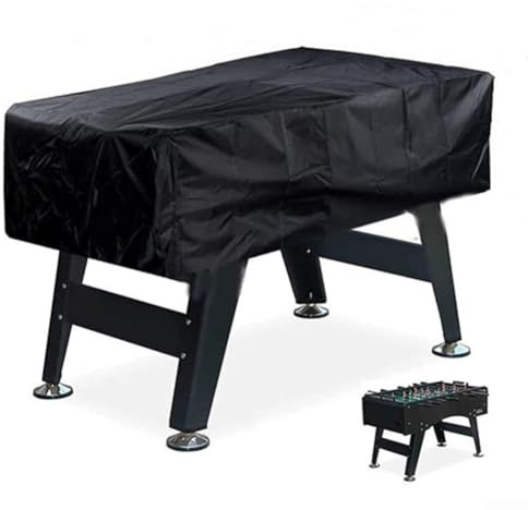 HEBEOT Kickertisch Abdeckung Wasserdicht 210D Oxford Kickertisch Abdeckung Kickertisch Abdeckung Staubdicht Hof Kickertisch Abdeckung für Outdoor Indoor 160