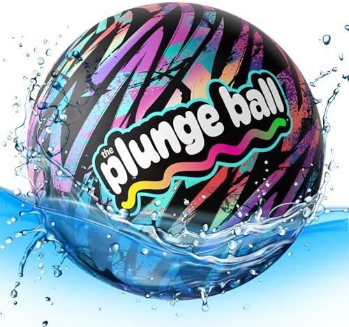 HydroSport Plunge Ball - Pool Toys - Swimming Pool Games for Kids, Adults and Family - Water Balls - Water Toys for Kids Ages 8-12 - Teens, Boys Fun Stuff - Swim Balls Sports Accessories (9 Inch)