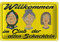 Dekoratives Blechschild 'Willkommen im Club der alten Schachteln' | Humorvolles Geschenk für Senioren | 40 cm x 30 cm