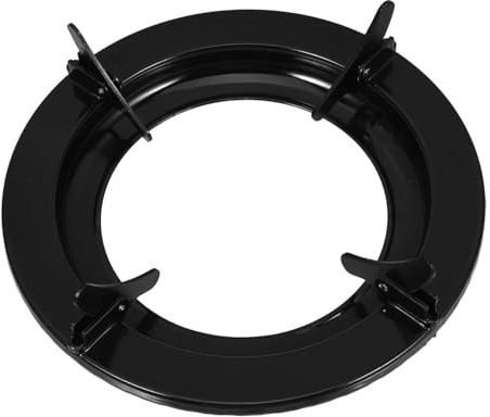 Warmhm Rutschfester Herduntersetzer aus Metall Topfständer für Gasherd Stabile Kochfläche Gleichmäßige Wärmeverteilung für Outdoor Kochen