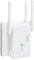 2025 Repeteur WiFi Puissant, Amplificateur WiFi 1200Mbps Double Bande 5GHz/2.4GHz, Répéteur WiFi Puissant 4 Antennes, 2 Ports LAN, WiFi Extender Compatible avec Toutes Les Box Internet (Blanc)