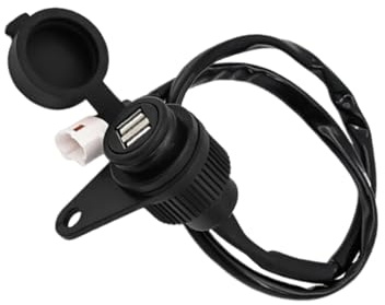 LIXSAZSE Motorrad Dual USB Ladegerät Steckdose Adapter Passend für MT07 MT 09 SP XSR900 900 Einfache Installation