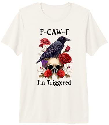 Smutty Book Crow F Caw F Im Reading Smut Reader Dark Romance Premium T-Shirt