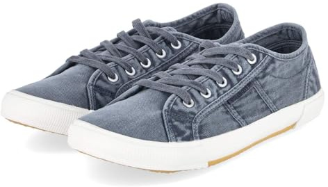 BULLBOXER 7VR1790101 4500 Herren Sneaker Low Textil in blau - Gr. 41