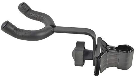 Clamp-on Guitar Holder for Stands or Poles 18mm-45mm Diameter.