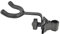 Clamp-on Guitar Holder for Stands or Poles 18mm-45mm Diameter.