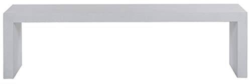 Weiße Bank Betonimitation 150x45 cm Taranto