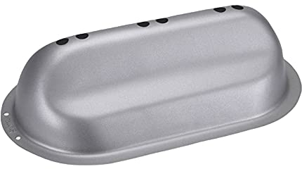 Städter we love baking Stollenbackhaube, Antihaftbeschichtung, 23x12 cm, Hochwertige Backform für perfekte Stollen, PFAS-frei, Silber
