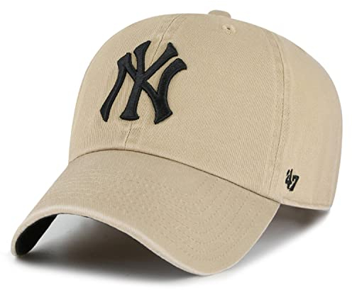 '47 Brand Ballpark Cap CLEAN UP New York Yankees Khaki beige