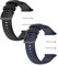 2 Stück Armband Kompatibel mit Polar Vantage V2 Armbänder Sport Wasserdichtes Ersatzarmband Silikon Wechselarmbänder Uhrarmband für Polar Vantage V2 Smartwatch