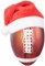 Weihnachts-Fußball-Ornament, Glas, geblasene Weihnachtskugel, Ornamente für 2023, Weihnachtsbaumschmuck, Weihnachtskugel, Ornamente für Kinder, Jungen, Weihnachten, Urlaub, Party, Baumschmuck