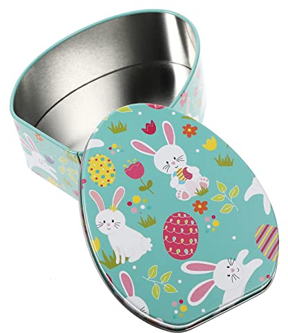 HAPINARY Aufbewahrungsbox Aus Weißblech Osterhasenhalter Osterhasen-dekoration Heimdekor