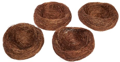 VBS Reisig-Nest, Ø 7cm Höhe 3,5cm Osternest Osterkorb Osterdeko DIY Frühling Frühlingsdeko