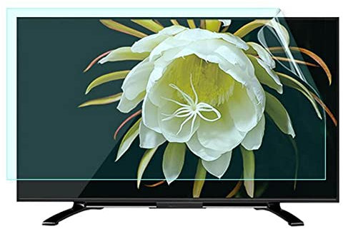 SaryEdge Home Anti-Scratch TV Screen Protector, Anti-Glare Blue Light Filter, Eye Protection Mask for 32-75 Flat Curved TV/37 819x460mm (Rimless 60in 1338x756mm)