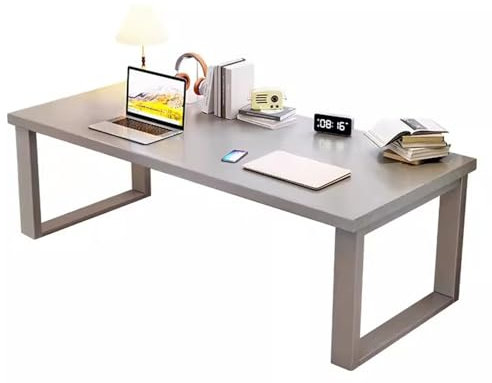 lyxamjrzyp Bureau en Bois, Bureau D'ordinateur Simple, Bureau Bois Massif, Bureau D'écriture Simple et Moderne, Table de Lecture, pour Salon, Chambre à Coucher, Bureau(Size:D)