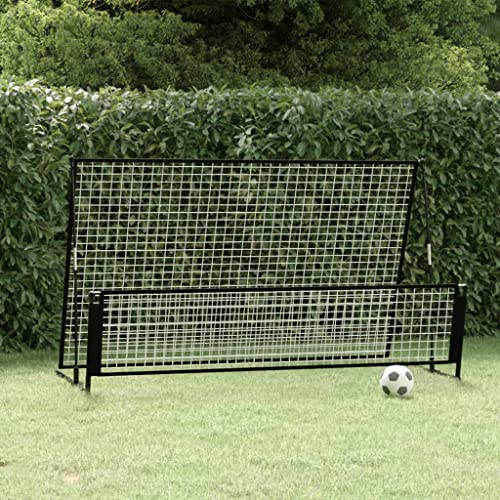 Sporting Goods Artikel: 2-in-1 Fußballtor Rebounder 202x104x120 cm Stahl