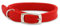 Ancol Made From Dog Softweave Collar in Red - Comfortable Pet Accessory - Small Medium Large Puppy Neckband - Size 2