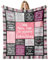 Euakee Geburtstagsgeschenk für Frauen, Kuscheldecke Geschenke für Mädchen, Ehefrau, Beste Freundin, Schwester, Tochter, Mama, Oma zum Geschenk Geburtstag, Flauschige Fleecedecke 150x130CM