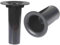 honselia Lot de 2 tubes de port pour haut-parleur, 4,3 x 8 cm en ABS pour caisson de basses
