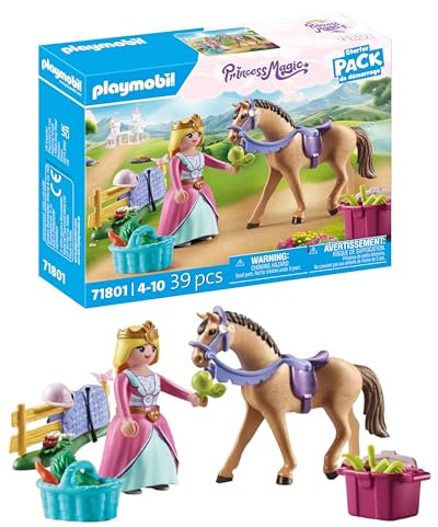 PLAYMOBIL | Princess Magic | Princesse avec Un Cheval | Jouet de Princesse | Jouet pour Enfants à partir de 4 Ans | 71801