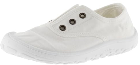 victoria Inglesas Unisex Respetuosas Barefoot Bosco Lona Drec & Elástico Central 1370110 para Niños Blanco 30