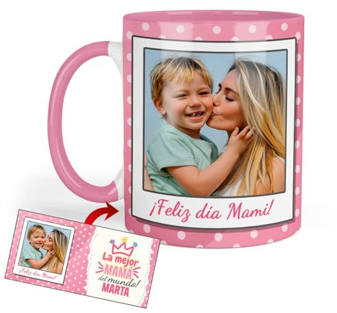 Kembilove Taza super mama | Regalo mujer | Taza mama primeriza | Tazas personalizadas | Desayuno dia de la madre | Regalo original madre (Modelo 3)