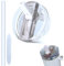 40oz Leak Proof Lids for Stanley Cup,Tumbler Detachable Flip Straw Lid