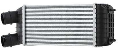 HELLA 8ML 366 341-061 Ladeluftkühler - Kühlrippen gelötet - Aluminium/Kunststoff