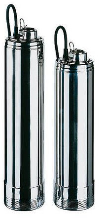 EBARA serie IDROGO M40/10 Elettropompa monofase centrifuga multistadio sommersa da 5 in AISI 304