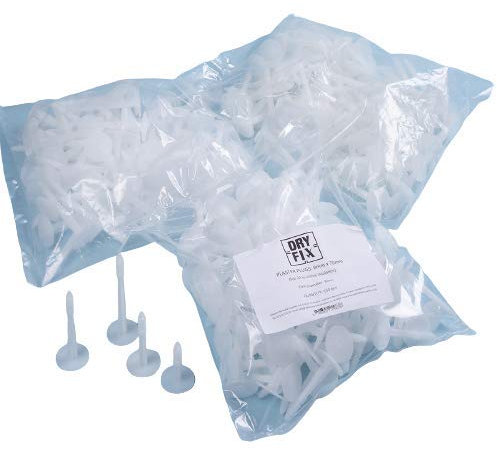 Insulation Board Plastic Plaster Plug Fixings 50mm x 8mm (400)