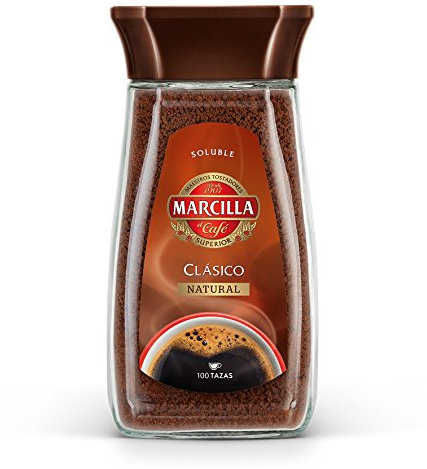 Café Marcilla soluble Clásico Natural, 200 gr - [Pack de 6]
