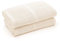 Bloomsbury Mill – Doppelpack – 100% Reine Bio-Baumwolle – Besonders Weiche Babydecke/Kuscheldecke – 75cm x 95cm - Kinderwagen/Reisekorb/Tragekorb - Cremefarben