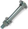 10 Stück Schlossschrauben M8 x 120 Flachrundkopfschrauben + Muttern und U-Scheiben Länge 20-200mm Auswahl: 10x M8x120
