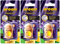 Areon Fresco Auto Duft Patchouli Lavendel Vanille Violett Glas Duftflakon Flakon Holz Hängend Anhänger Spiegel 4ml (Pack x 3)