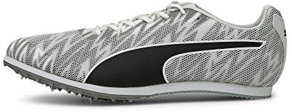 PUMA Unisex Evospeed Star 7 Leichtathletikschuh, White Black Silver, 46 EU