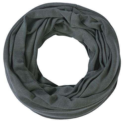 Miobo Schlauchschal Damen/Herren Snood Rundschal Olivgruen