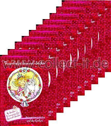 Prinzessin Lillifee und das Einhorn Sticker - 10 Tüten