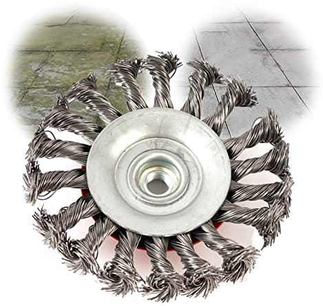 unkrautbürste für GfsGsjzc Freischneider (Nur mit diesem Rasentrimmer B0DRJ8JFTT kompatibel, Nicht mit Anderen Modellen)