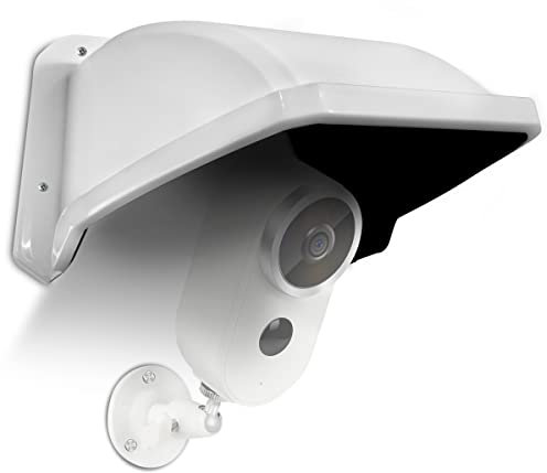 (Security Camera Cover)Universal Outdoor Camera Cover, Sun Rain Shade Camera Cover Shield for Dome/Bullet, Stick Up Cameras, Camera Weather Cover, Weatherproof