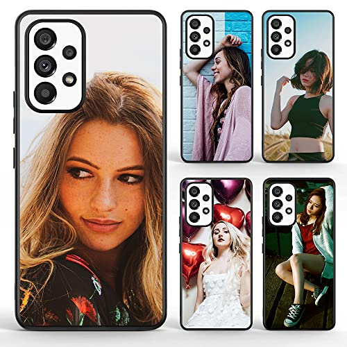 FOQENCCI 5 Stück Sublimations-Handyhülle für Samsung Galaxy A53 5G, DIY, blanko, bedruckbar, Hitzepresse-Handyhülle, weiches TPU + rutschfeste, stoßfeste Alumi