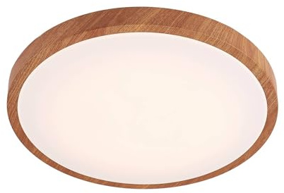 LED Ceiling Light 'Mynte' (Modern) in Brown for e.g. Office & Workroom (1 Light Source,) from Lindby | Ceiling lamp, lamp