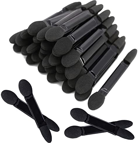 Éponge Fard à Paupières Brosse, 50 Brosse à Paupières, Pinceau Ombre à Paupière, Brosse Fard à Paupière, Pinceau Fard à Paupières Éponge, Éponge Ombre à Paupières Pinceau, Applicateur Fard A Paupiere